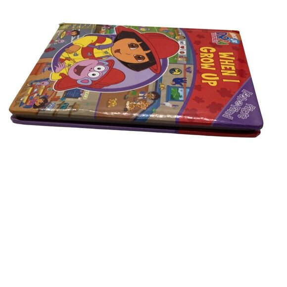 Nick Jr. Dora The Explorer "When I Grow Up" First Look & Find Childrens Book 200 - Picture 4 of 14